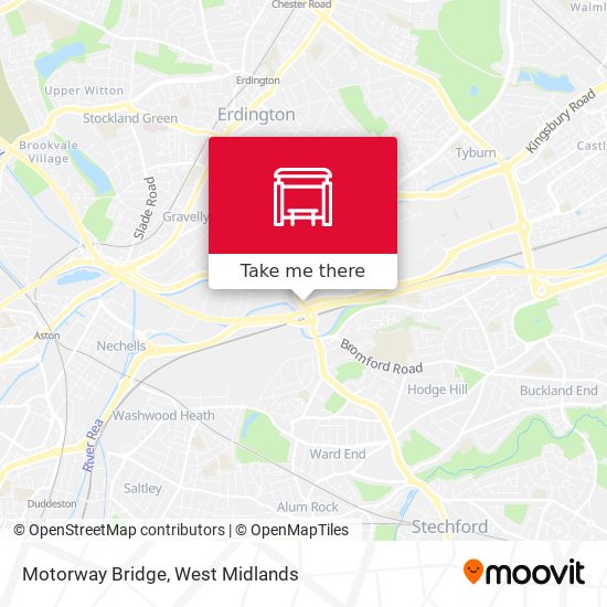 Motorway Bridge map