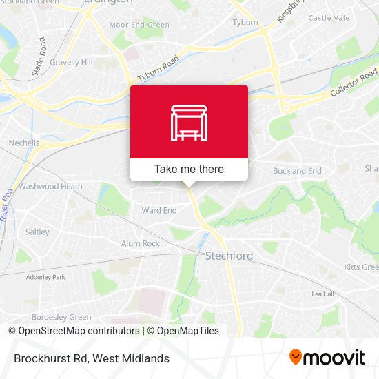 Brockhurst Rd map