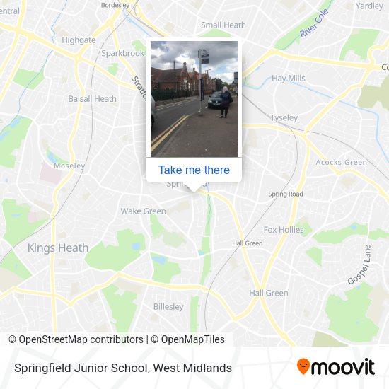 Springfield Junior School map