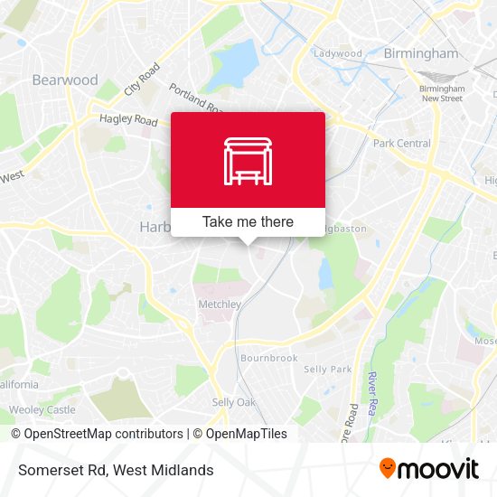 Somerset Rd map