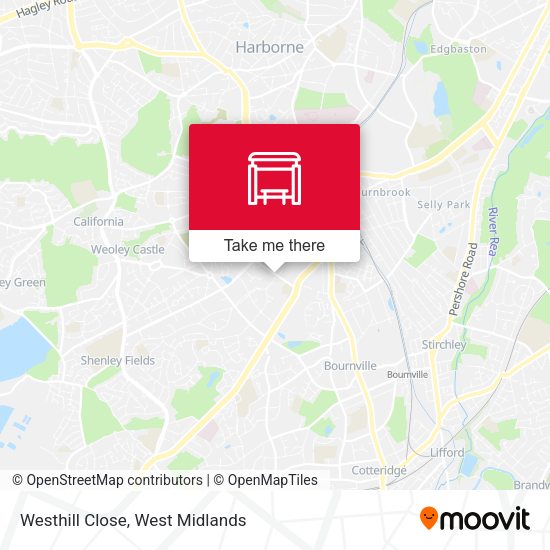 Westhill Close map
