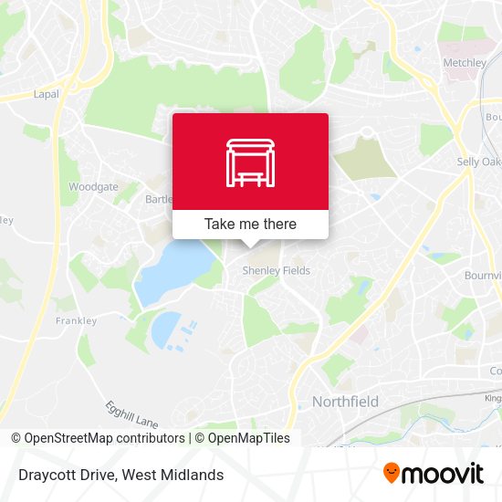 Draycott Drive map
