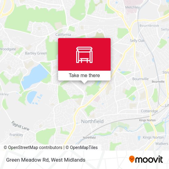 Green Meadow Rd map