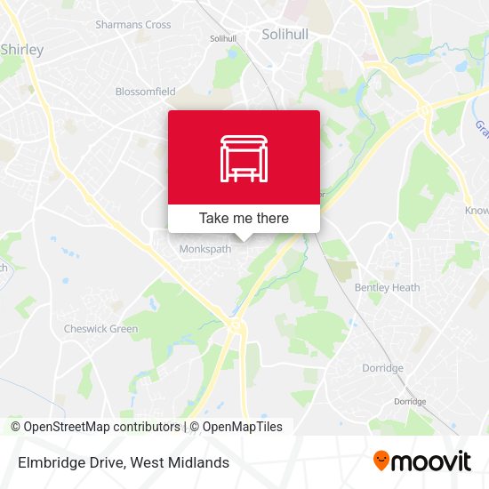 Elmbridge Drive map
