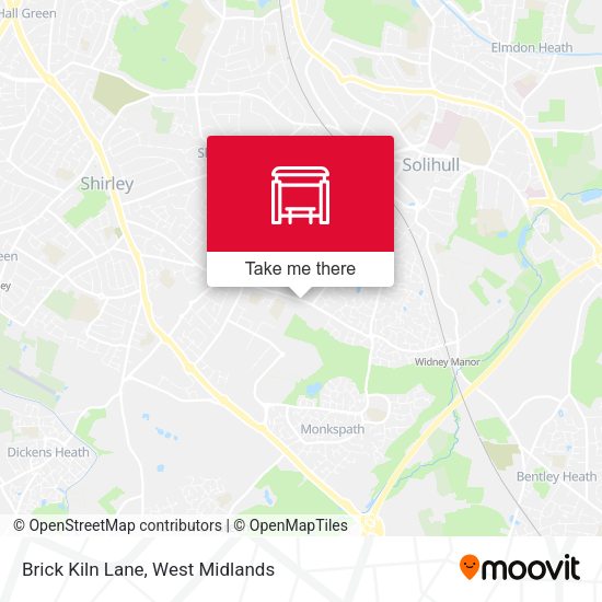 Brick Kiln Lane map