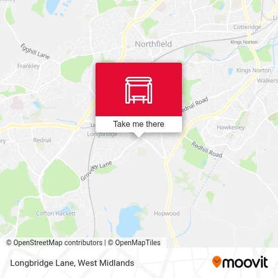Longbridge Lane map