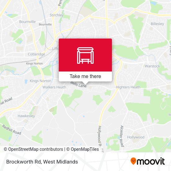 Brockworth Rd map