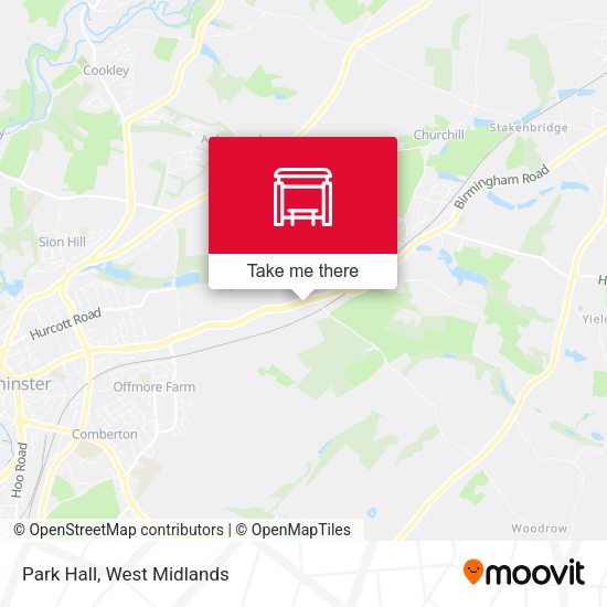 Park Hall map