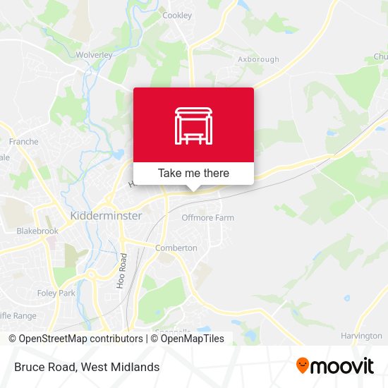 Bruce Road map