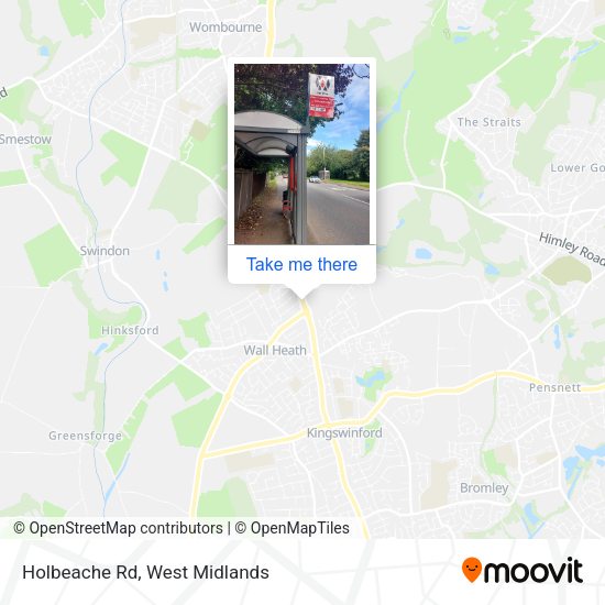 Holbeache Rd map