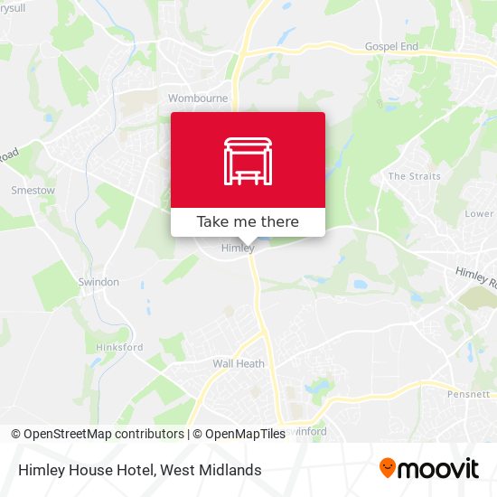 Himley House Hotel map