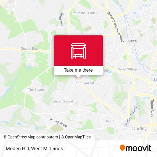 Moden Hill map