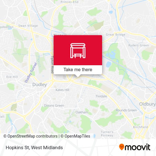 Hopkins St map