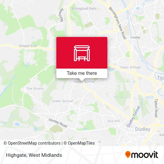Highgate map