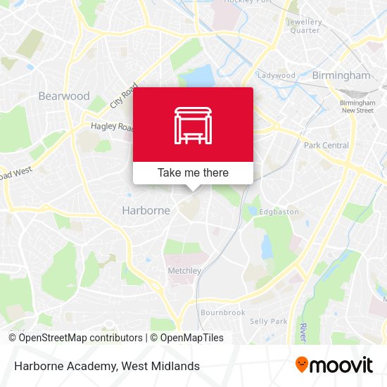 Harborne Academy map