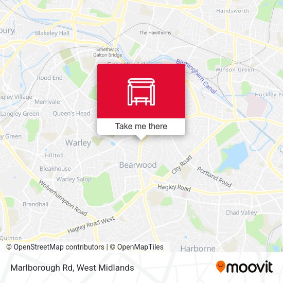 Marlborough Rd map