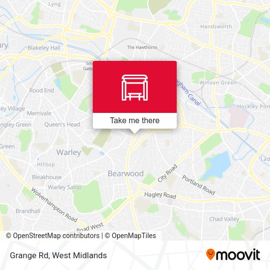 Grange Rd map