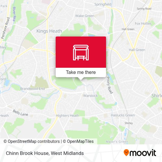 Chinn Brook House map