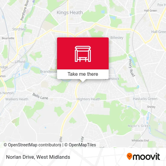 Norlan Drive map