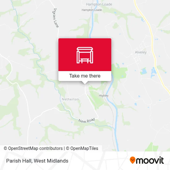 Parish Hall map