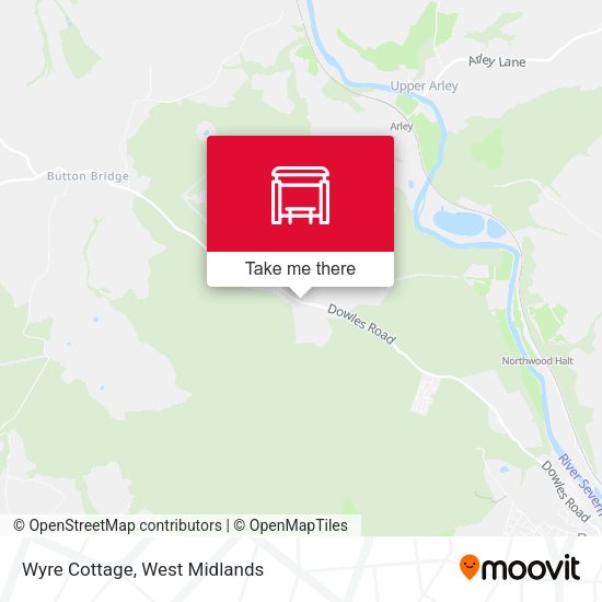 Wyre Cottage map