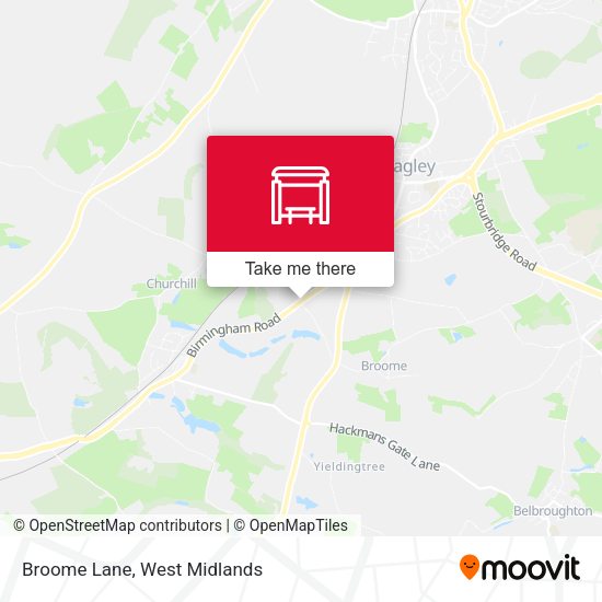 Broome Lane map