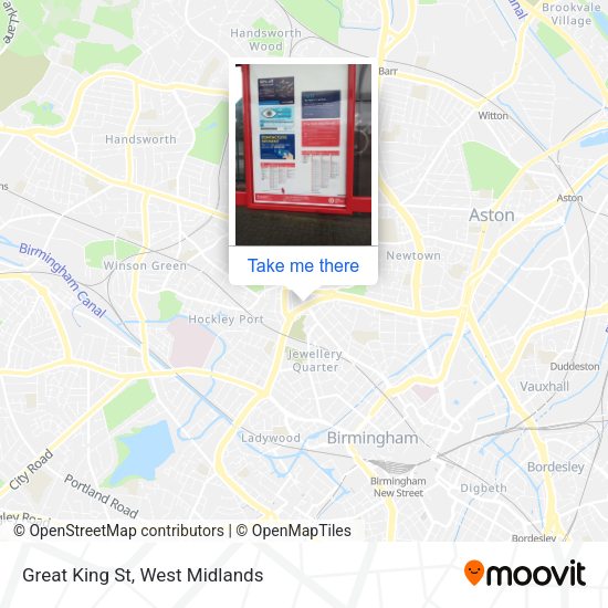 Great King St map