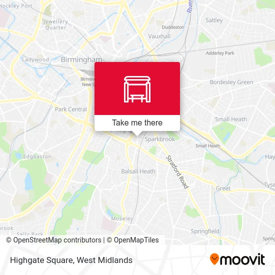 Highgate Square map