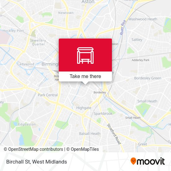 Birchall St map