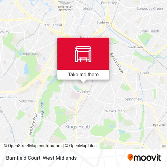 Barnfield Court map