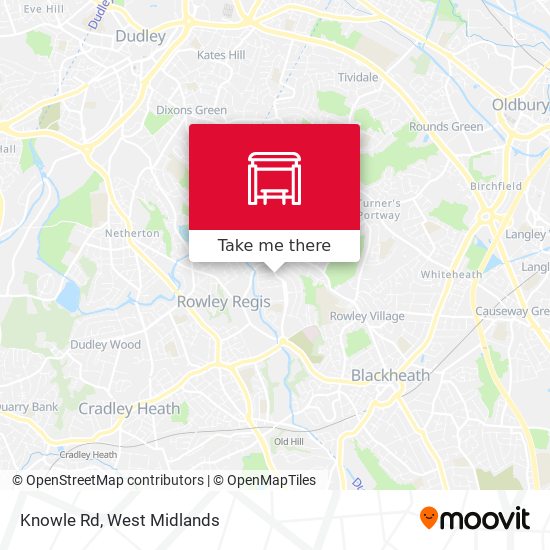 Knowle Rd map