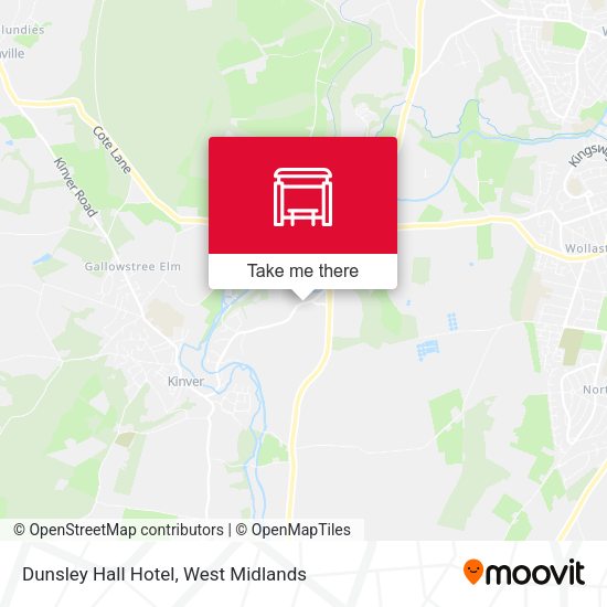 Dunsley Hall Hotel map