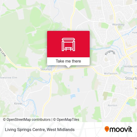 Living Springs Centre map