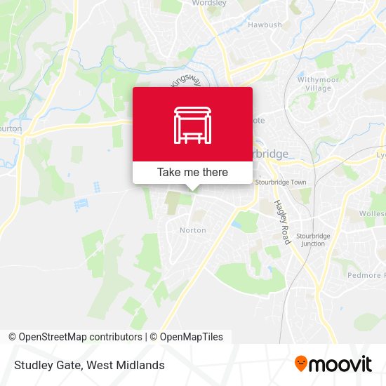 Studley Gate map