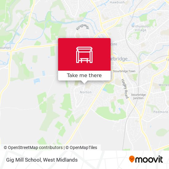 Gig Mill School map