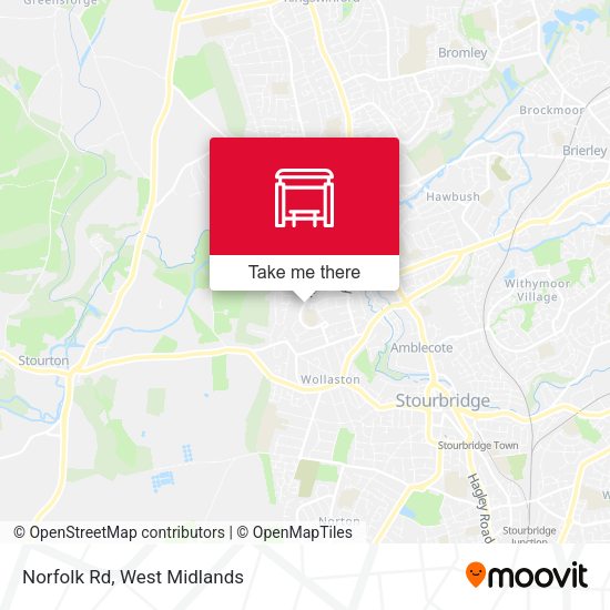 Norfolk Rd map