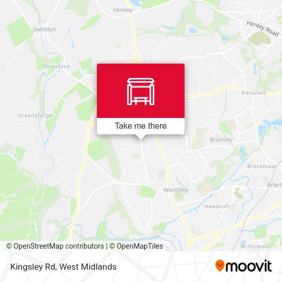 Kingsley Rd map