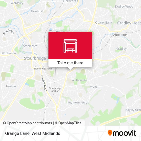 Grange Lane map