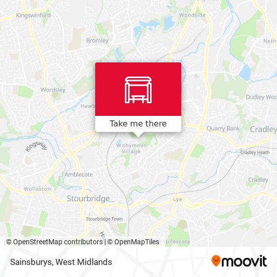 Sainsburys map