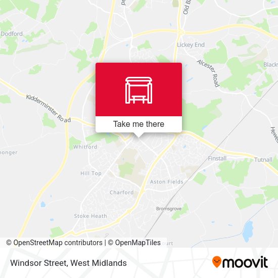 Windsor Street map