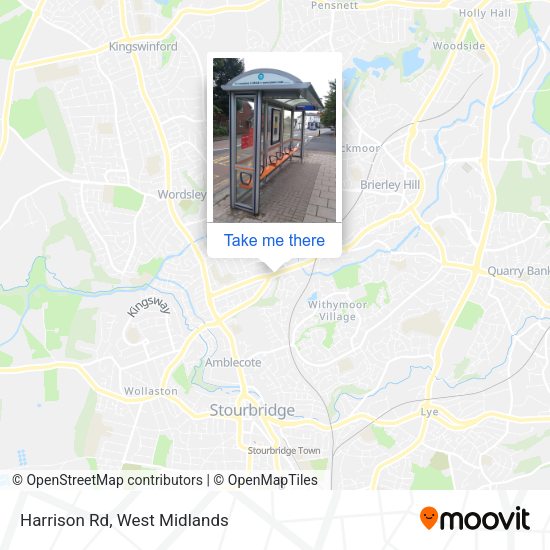Harrison Rd map