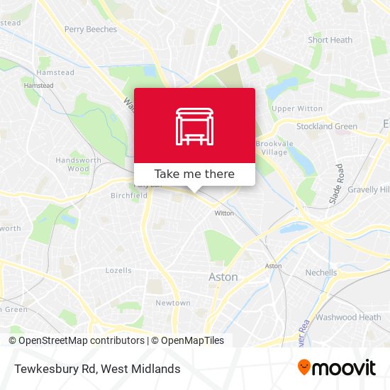 Tewkesbury Rd map