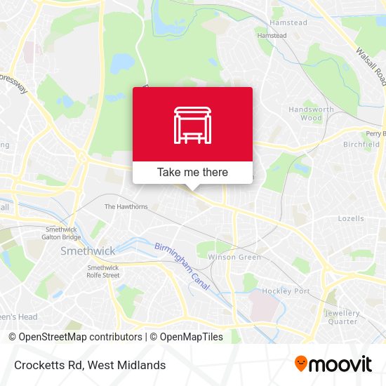 Crocketts Rd map