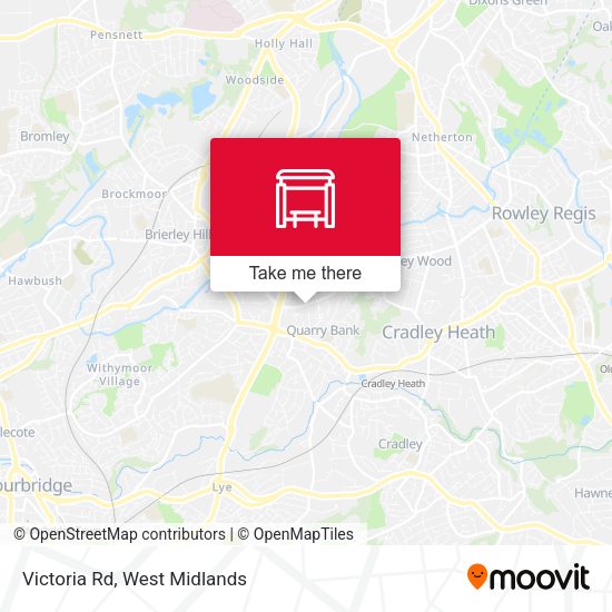 Victoria Rd map