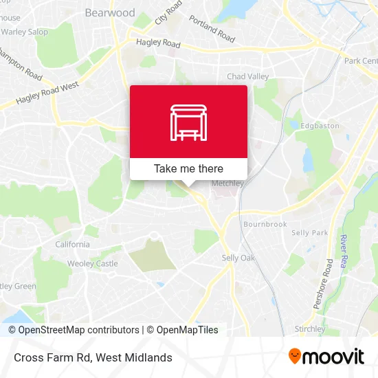 Cross Farm Rd map
