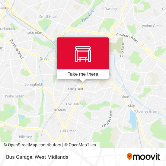 Bus Garage map