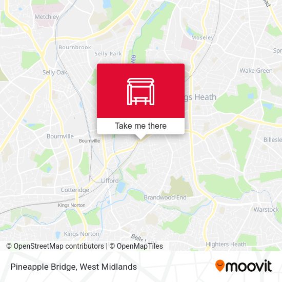 Pineapple Bridge map