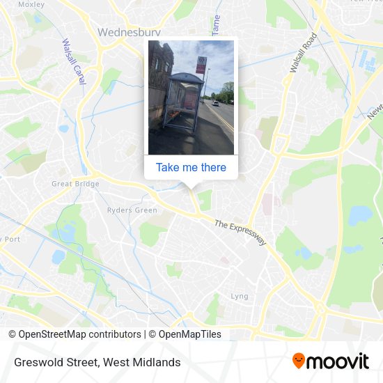 Greswold Street map