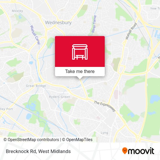 Brecknock Rd map