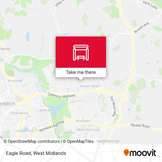 Eagle Road map